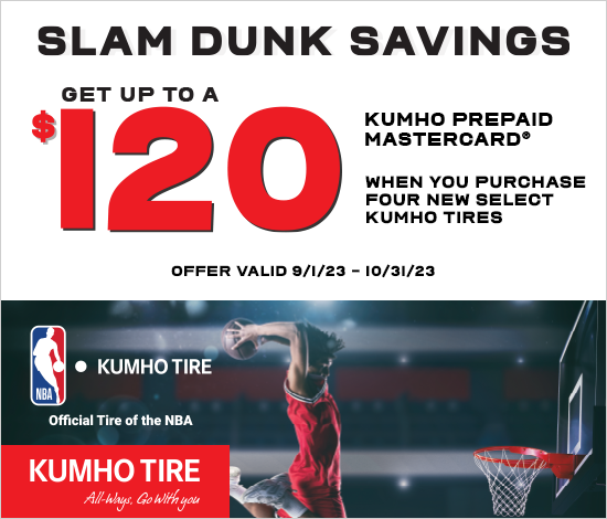 Kumho Tires offer Image